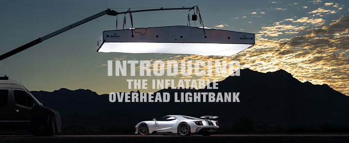 Introducing the InflateAlite 12' x 24' Overhead Lightbank